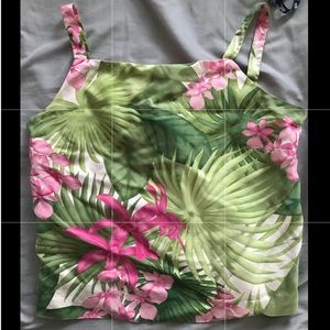 tommy bahama tank top 100% silk S